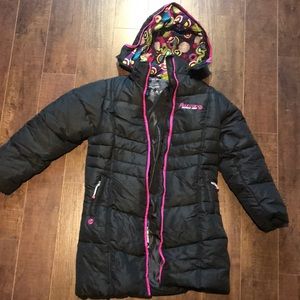 Girls warm 3/4 jacket.